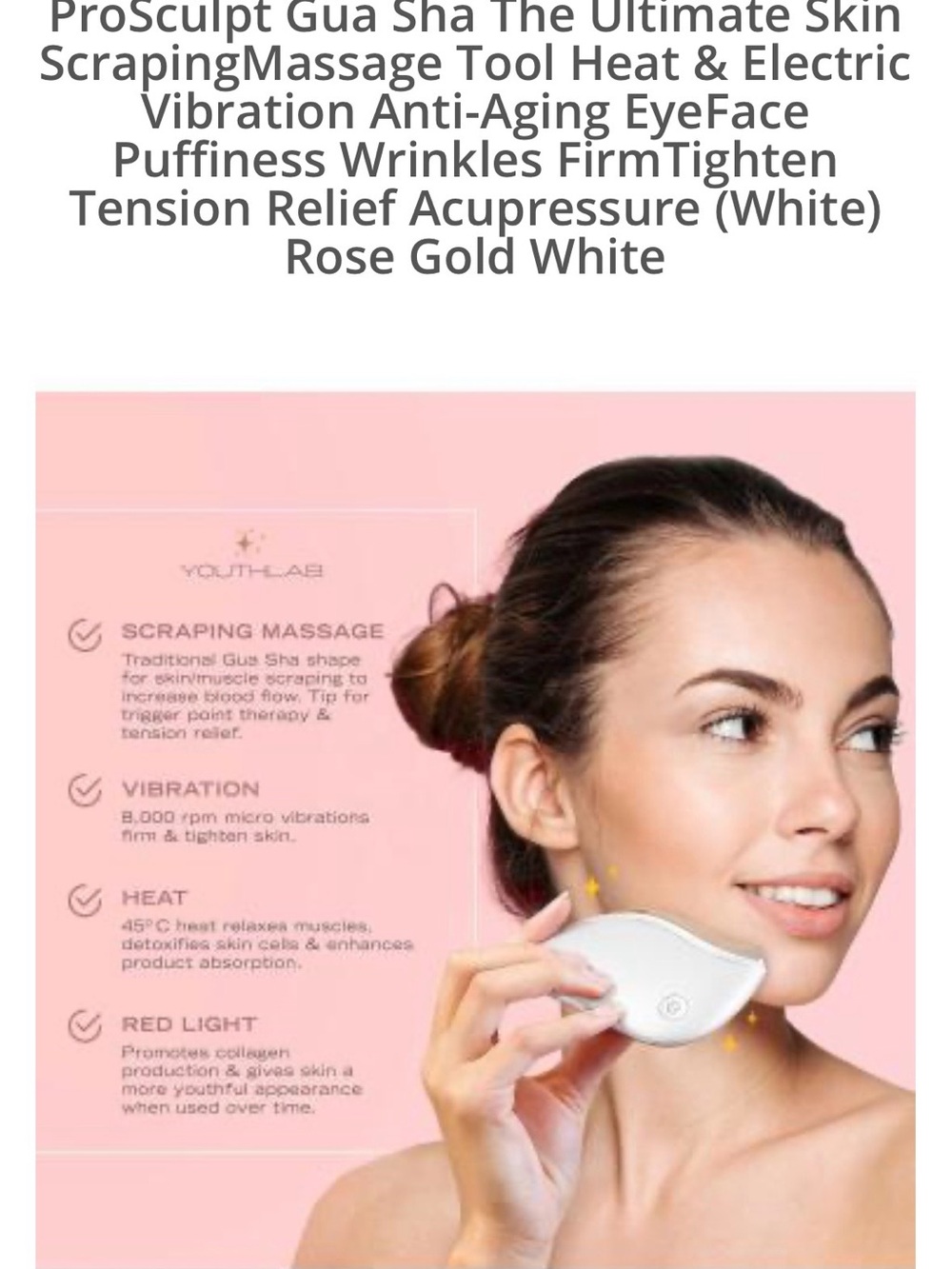 My Derma Dream Lift & Glow Gua Sha Pro